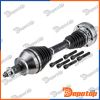 Demi-Arbre de Transmission MTM gauche pour VW | NPW-VW-218, 6Q0407271CE